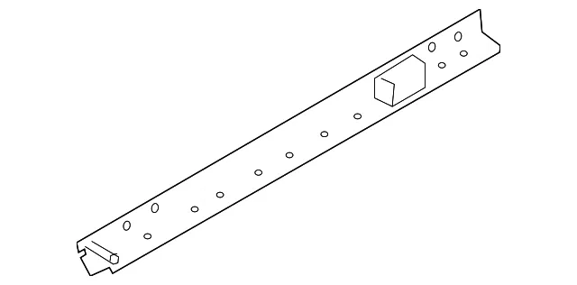 Rocker Panel Reinforcement - Ford (lj6z78100k32a)