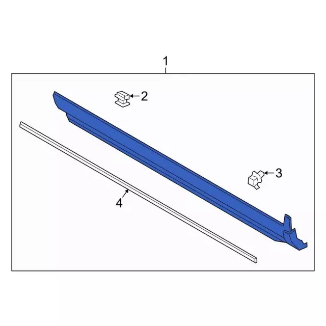 Rocker Panel Guard - Ford (lj6z7810176ab)