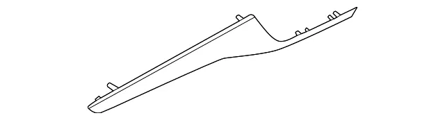 Trim Molding - Ford (lj6z78239a01ac)