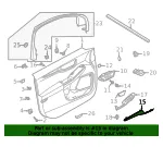 Trim Molding - Ford (lj6z78239a01ac) - view 4