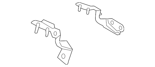 Hinge Assembly - Ford (lj7z7842900a) - view 2