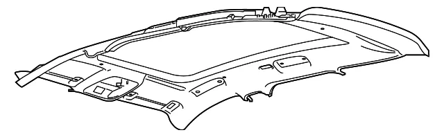 Headlining Roof - Ford (lj7z7851916bd)