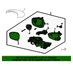 Mirror Assembly - Ford (lj8z17683ba) - view 7