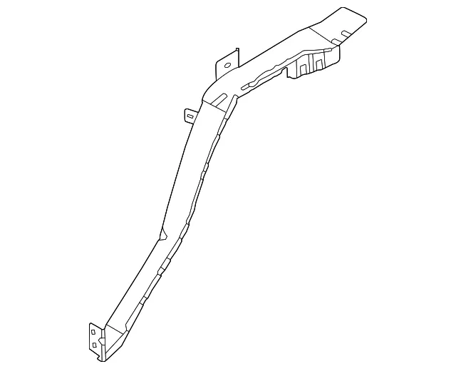 Apron Assembly Bracket - Ford (lj9z16a201a) - view 2