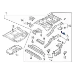 Bumper Bracket - Ford (lj9z17a750a) - view 10
