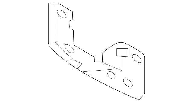 Bumper Bracket - Ford (lj9z17a750a) - view 4