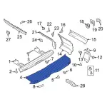 Bumper Cover - Ford (lk4z17c829ea) - view 12