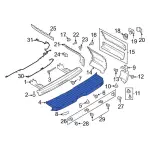 Bumper Cover - Ford (lk4z17c829ea) - view 13