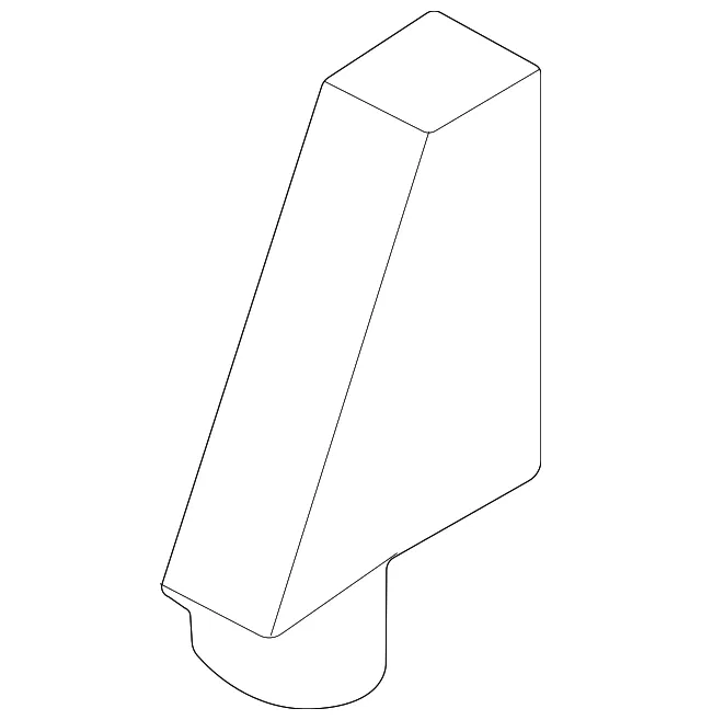 Deflector Shield - Ford (lk4z19e672b) - view 4