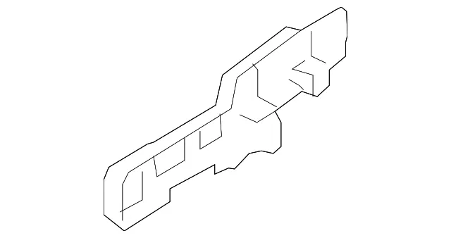 Handle Base - Ford (lk4z6126685a)