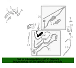 Handle Base - Ford (lk4z6126685a) - view 4
