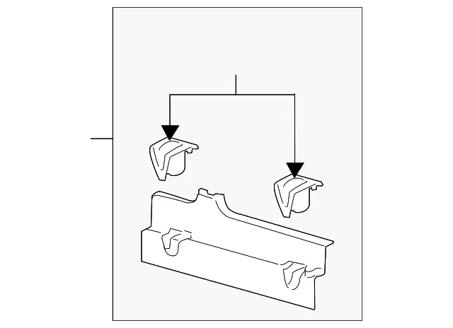 Quarter Window Trim - Ford (lk4z61311a59ba)