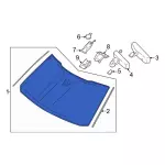 Windshield - Ford (ll3z1503100b) - view 10