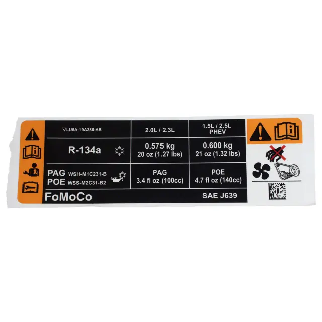 Decal - Ford (lu5z1503050a)