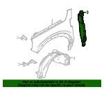 Fender Insulator - Ford (m1pz16071a) - view 9