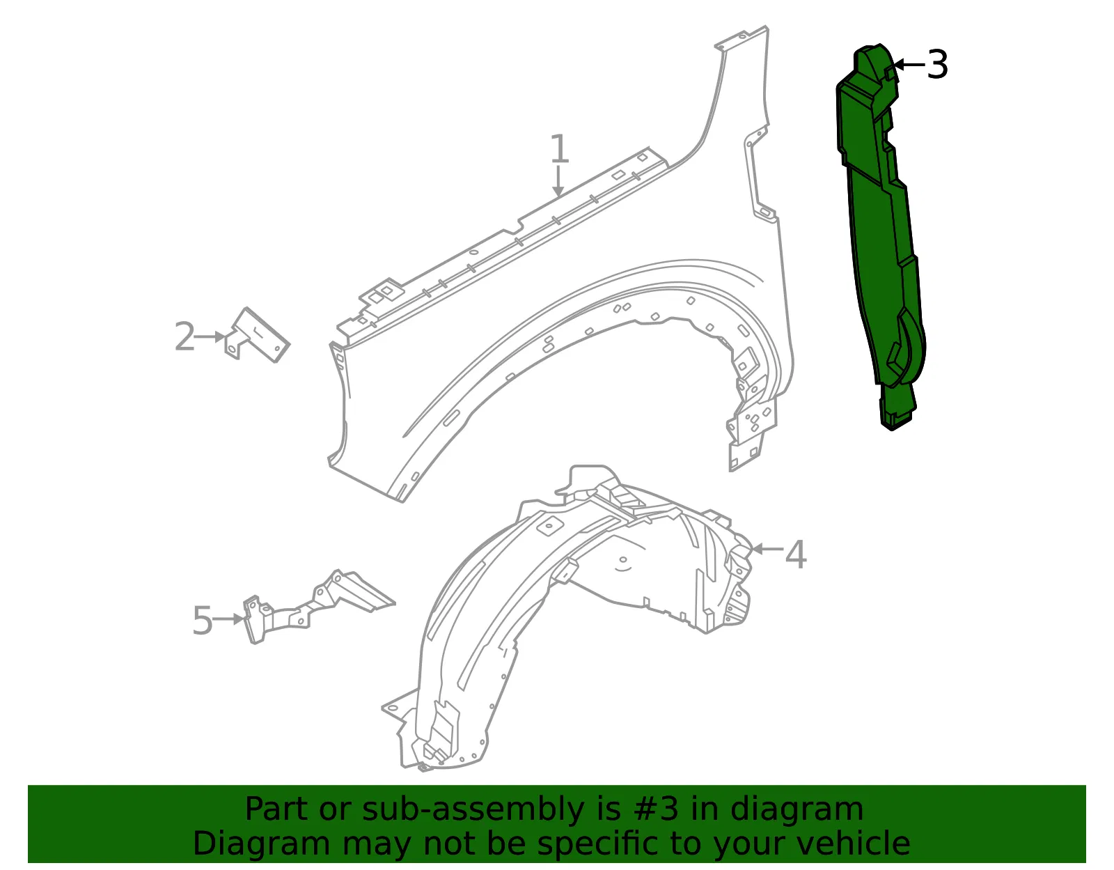 Fender Insulator - Ford (m1pz16071a) - view 4
