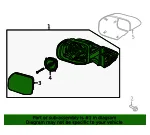 Mirror Assembly - Ford (m1pz17683b) - view 7