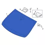 Windshield - Ford (m1pz7803100c) - view 5