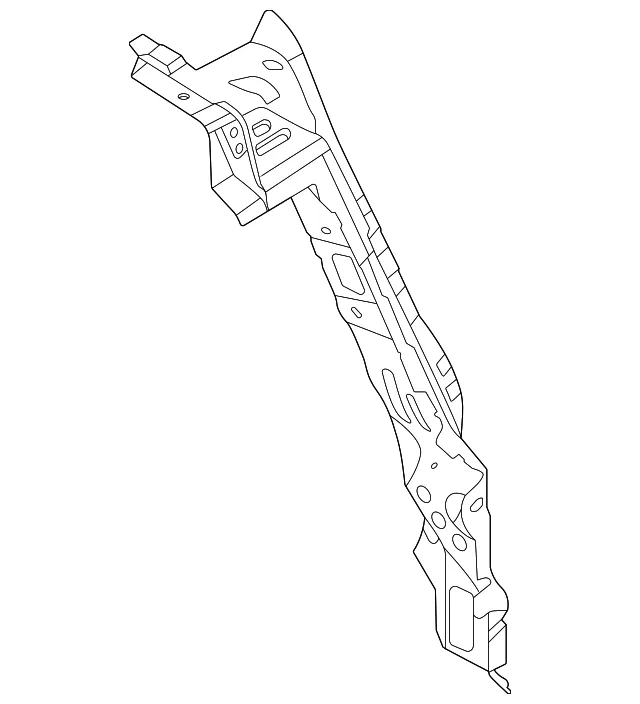 Body D-Pillar - Ford (m1pz7841059a)