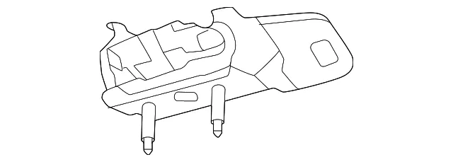 Lift-Gate Hinge - Ford (m1pz7842900a) - view 2