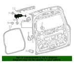 Lift-Gate Hinge - Ford (m1pz7842900a) - view 7