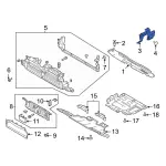 Radiator Support Splash Shield - Ford (m2dz10317a) - view 7