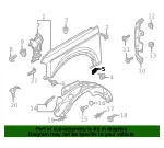 Fender Extension - Ford (m2dz16018a) - view 4