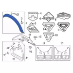 Fender Flare - Ford (m2dz16039aa) - view 9