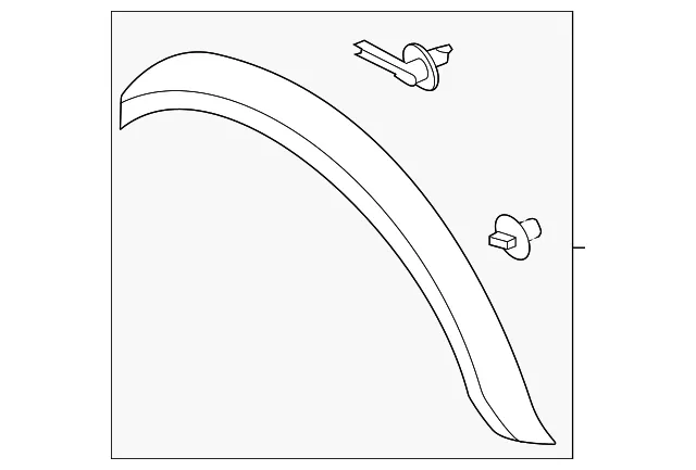 Fender Flare - Ford (m2dz16039bptm) - view 4