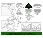 Fender Emblem - Ford (m2dz16720c) - view 11