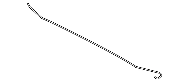 Hood / Trunk Prop Rod - Ford (m2dz16826a) - view 3