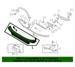 Bumper Face Bar - Ford (m2dz17757da) - view 4