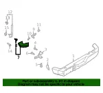 Bumper Extension - Ford (m2dz17811captm) - view 12