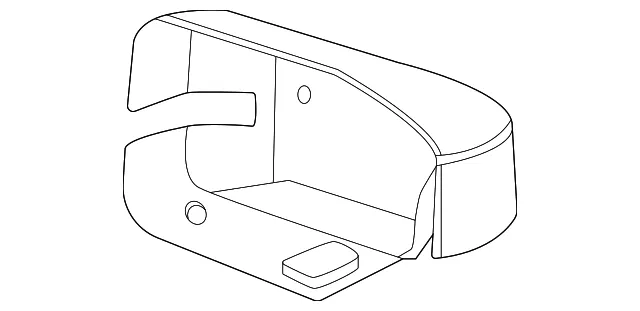 Mirror Cover - Ford (m2dz17d742eaptm) - view 3