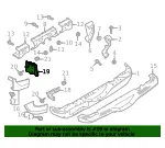 Bumper Extension Bracket - Ford (m2dz17d942c) - view 16