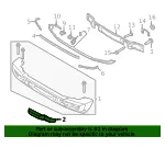 Bumper End Cap - Ford (m2dz17e810aa) - view 6