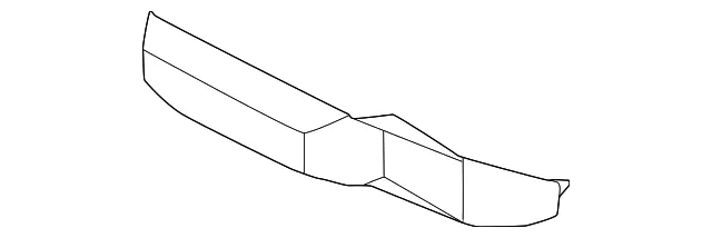 Bumper End Cap - Ford (m2dz17e811da) - view 2