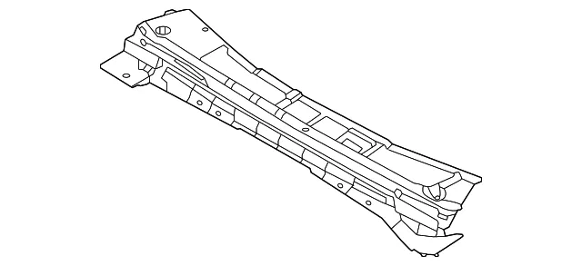 Cowl Grille Panel - Ford (m2dz21022a69a)