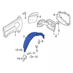 Splash Shield - Ford (m2dz54278b51a) - view 8