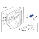 Handle, Inside - Ford (m2dz7822601ad) - view 16