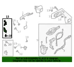 Door Hinge - Ford (m2dz7822800a) - view 7