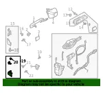 Door Hinge - Ford (m2dz7822810a) - view 13