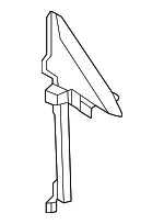 Window Regulator Guide - Ford (m2dz7825767c) - view 5