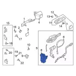 Latch Assembly - Ford (m2dz78264a27e) - view 9