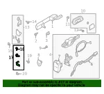 Lower Hinge - Ford (m2dz7826810a) - view 7