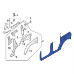 Quarter Panel - Ford (m2dz7827846a) - view 8