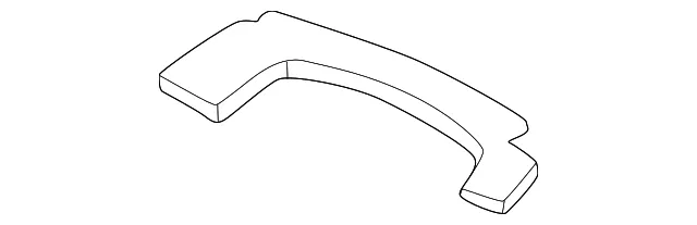 Interior Quarter Panel Trim Panel Insert - Ford (m2dz7842411aa) - view 4