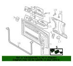Door Assembly Bracket - Ford (m2dz7846612a) - view 12