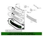 Grille - Ford (m2dz8200daptm) - view 6