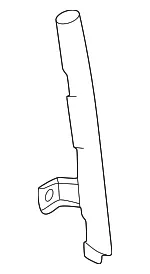 Window Regulator Guide - Ford (m2dz98222a00b) - view 3